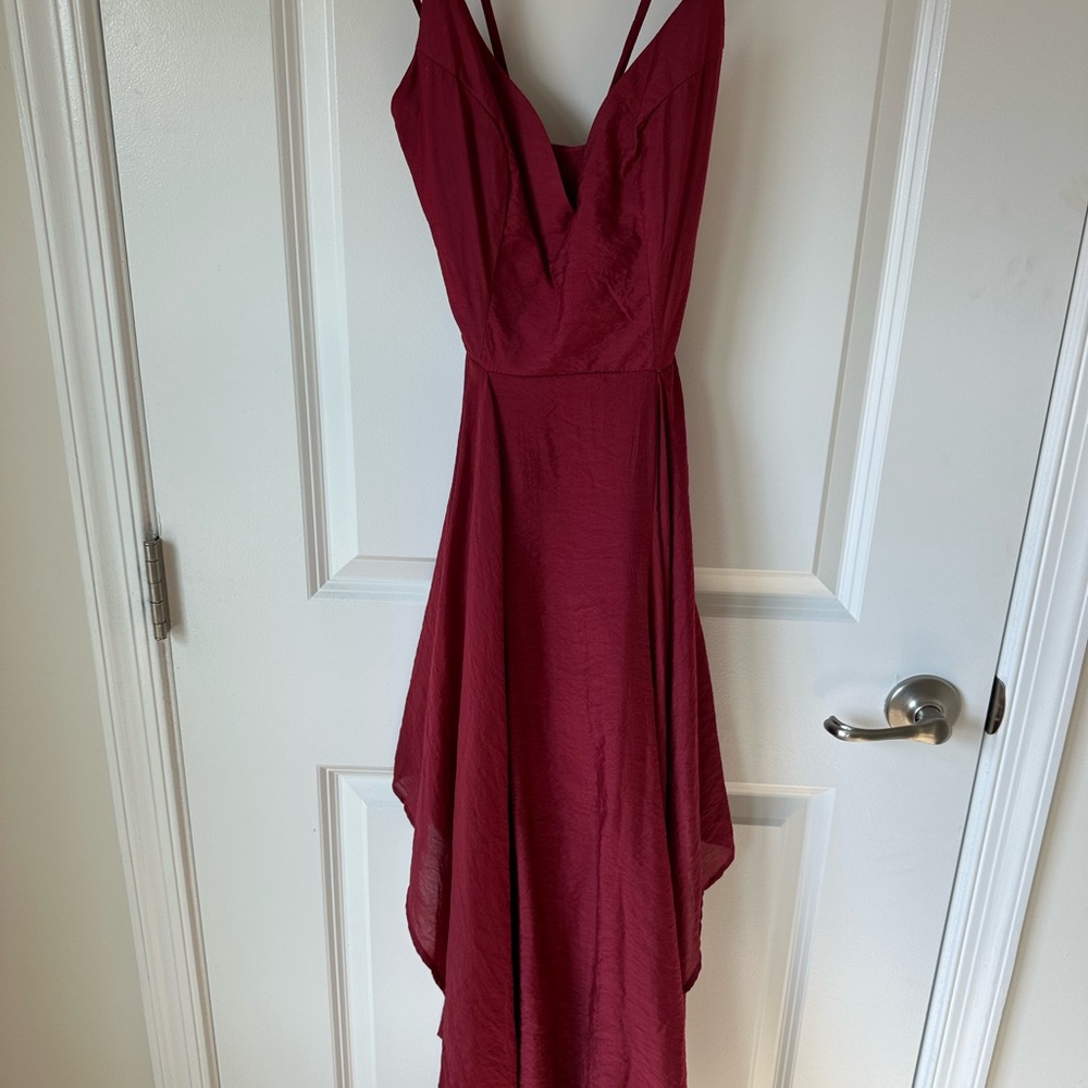 Red dress